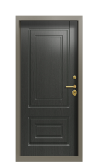 Дверь Termo Ral 7006 Сатиновое Дерево 885 вид внутри