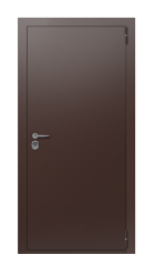 Дверь TermoPlus Tobacco Decoline Premium Греческий платан 2713 вид снаружи