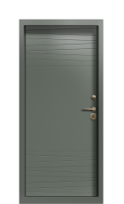 Дверь Termo Ral 9005 Ral 5014 697 вид внутри