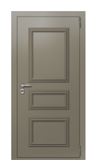 Дверь Termo Ral 7006 Кале 480 вид снаружи