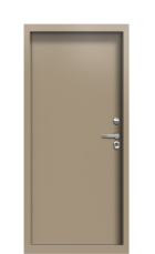 Дверь Termo Ral 8017 Ral 1019 144 вид внутри