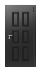 Дверь TermoPlus Vesivio Зеленое сукно 746 вид снаружи