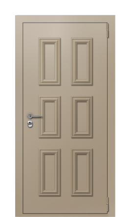 Дверь TermoLight Ral 1019 Гардиан 1272