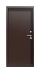 Дверь Termo Ral 7043 Kale 1007 вид внутри