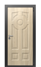 Дверь TermoWood Decoline premium сатиновое дерево Vesuvio F004 вид снаружи