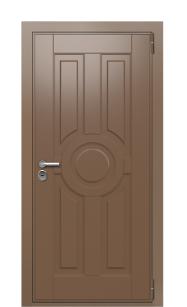 Дверь TermoWood Ral 8025 RAL 8025 1277