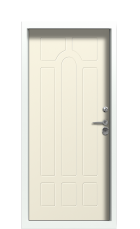 Дверь Termo Del Mare Слоновая кость 1242 вид внутри