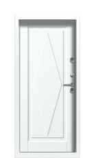 Дверь Termo Ral 9003 Collori Ral 9003 2716 вид внутри