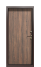 Дверь Termo Ral 1019 Орех Американский вид внутри