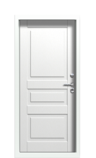 Дверь Termo Ral 6028 Milk 829 вид внутри