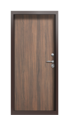 Дверь Termo Ral 8017 Орех американский 1373 вид внутри