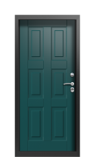 Дверь Termo Vesivio Зеленое сукно 746 вид внутри