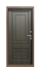 Дверь Termo Ral 1019 Венге 222 вид внутри