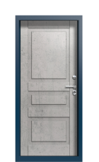 Дверь Termo Del Mare Бетон светлый 455 вид внутри