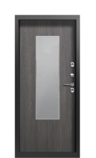 Дверь Termo Vesuvio Terma Premium Морадо Черный 2687 вид внутри