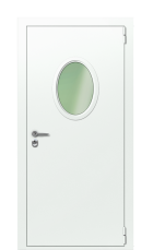 Дверь Termo Ral 9003 Kale 2676 вид снаружи