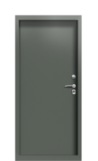 Дверь Termo Ral 7009 Kale 750 вид внутри