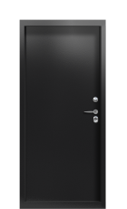 Дверь Termo Ral 9005 Kale 2585 вид внутри