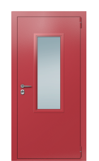 Дверь TermoPlus Ral 3031 Collori Ral 3031 2691 вид снаружи