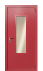 Дверь TermoPlus Ral 3031 Collori Ral 3031 2636 вид снаружи