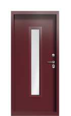 Дверь Termo Ral 3005 Kale 2564 вид внутри