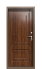 Дверь Termo Ral 8017 Коньячный дуб 758 вид внутри