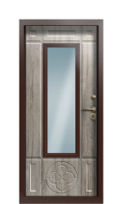 Дверь Termo Del Mare Арктическая береза 929 вид внутри