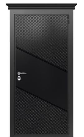 Дверь TermoWood Vesuvio Ral 9005 1493