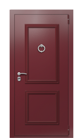 Дверь Termo Багет ral 3005 молоток