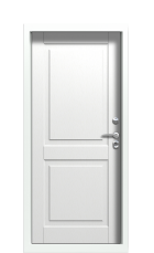 Дверь Termo Patina Ral 9003 755 вид внутри