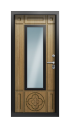 Дверь Termo Ral 8017 Тик 266 вид внутри