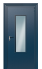 Дверь TermoPlus Del Mare Грецкий Орех 927 вид снаружи