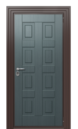Дверь TermoWood Ral 8017 Марсианский камень 1477