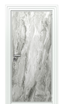 Дверь TermoWood Ral 9003 Белый Мрамор 792