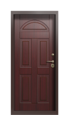 Дверь Termo Ral 8017 Темно-красный 1338 вид внутри