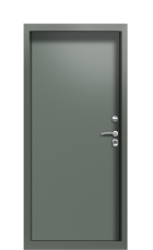 Дверь Termo Ral 6028 Ral 7009 802 вид внутри