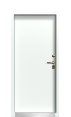 Дверь Termo Ral 9003 Securemme 622 вид внутри