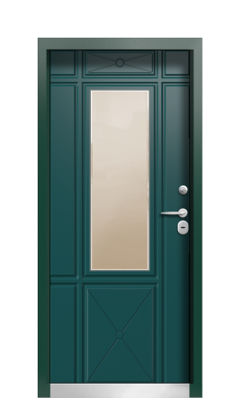 Дверь TermoWood Ral 8017 Ral 8025 999