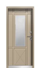 Дверь Termo Ral 1019 Securemme 954 вид внутри