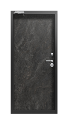 Дверь Termo Vesuvio Темный мрамор 791 вид внутри