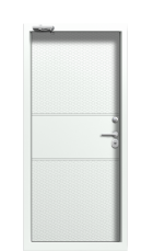 Дверь Termo Ral 9005 Securemme 291 вид внутри