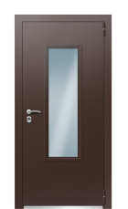Дверь TermoPlus Tobacco Венге 930 вид снаружи