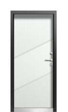 Дверь Termo Vesivio Ral 9005 731 вид внутри