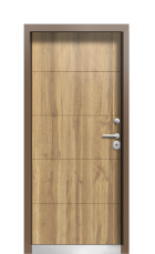 Дверь Termo Ral 8017 Греческий платан 307 вид внутри