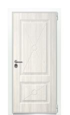 Дверь TermoWood Ral 9003 Белая Эмаль 590 вид снаружи