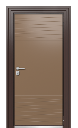 Дверь TermoWood Ral 8017 Ral 8025 608