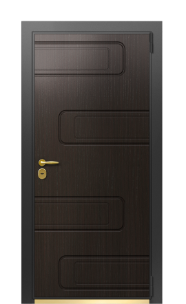 Входная дверь TermoWood Vesuvio Венге Бонобо 135