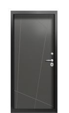 Дверь Termo Ral 7043 Граб белый 284 вид внутри