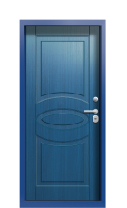 Дверь Termo Del mare Тёмно Синяя 263 вид внутри