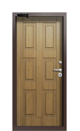 Дверь TermoWood Del Mare Морская волна 439